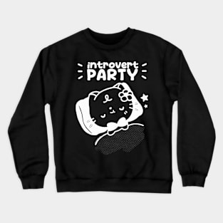 introvert party Crewneck Sweatshirt